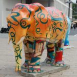 Elefant am Hammer Bahnhof